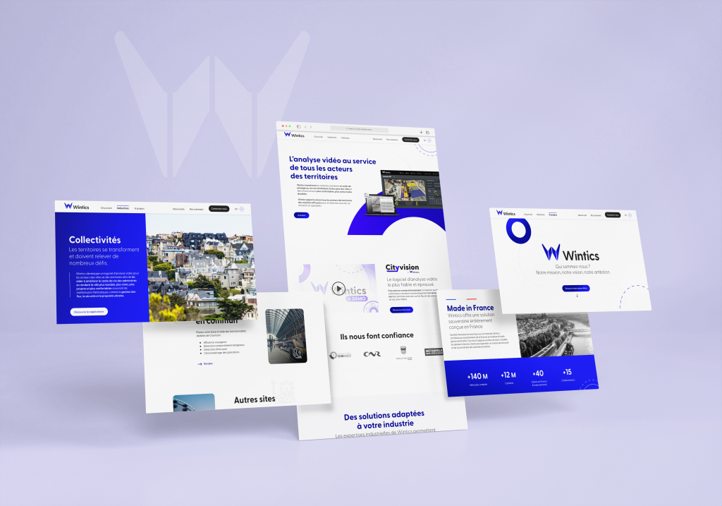 Site de la société Wintics